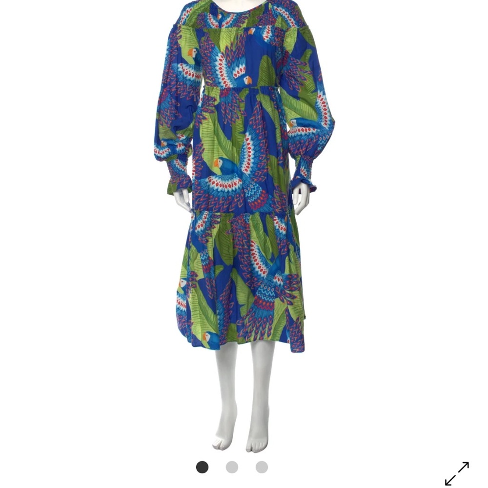 FARM Rio Printed Midi Length Dress